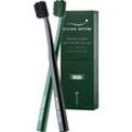 Swiss Smile Pflege Zahnpflege Herbal StyleSoft Toothbrush Set 1 Toothbrush Green + 1 Toothbrush Black