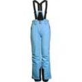 Skihose KILLTEC "KSW 152 GRLS SKI PNTS" Gr. 176, Normalgrößen, blau (helltürkis) Kinder Hosen Schneehosen