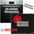 Herdset Bosch Einbau-Backofen mit Glaskeramikkochfeld autark 60 cm Teleskopauszug neu