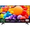 LG 43UT73006LA LED-Fernseher (108 cm/43 Zoll, 4K Ultra HD, Smart-TV), schwarz