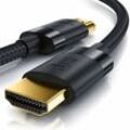 Primewire - 10m High Speed 8K HDMI Kabel 2.1 mit Ethernet ARC 3D 4K Ultra HD 7680x4320 @ 120 Hz PS4 360 TV OLED PC Laptop Beamer Monitor - Schwarz