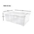 Alpfa 10er-Set Schuhboxen Kunststoffbox mit Deckel und Belüftung je 33x20x11cm 5,0 Liter