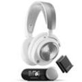 STEELSERIES Gaming-Headset "Arctis Nova Pro WL P White" Kopfhörer weiß Gaming Headset