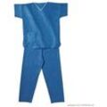Hartmann Foliodress Suit (Kasack + Hose) - blau