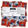 «Blueberry» fruchtige Kondome mit Blaubeer-Aroma (144 Kondome)