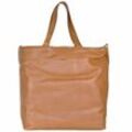 Bree Stockholm 34 Shopper Tasche Leder 38 cm nature