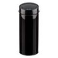 Mülleimer ECHTWERK "INOX BLACK" Gr. H: 76,5 cm, 42 l, schwarz Mülleimer Infrarot-Sensor, Korpus aus Edelstahl, Fassungsvermögen 42 Liter