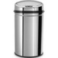 Mülleimer ECHTWERK "INOX" Gr. H: 56,5 cm, 30 l, silberfarben Mülleimer Infrarot-Sensor, Korpus aus Edelstahl, Fassungsvermögen 30 Liter