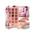 Retoo Lidschatten Lidschatten Palette 18 Farben Kosmetik Make-Up Mehrfarbig Glitter