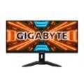 Gigabyte M34WQ Gaming-Monitor (86 cm/34 ", 3440 x 1440 px, WQHD, 1 ms Reaktionsz...