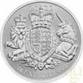 1 Unze Silbermünze Großbritannien Royal Arms 2022
