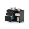 JOEAIS Rollcontainer Schreibtisch Büromöbel Druckerschrank Büro Schrank