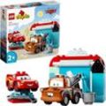 LEGO Konstruktionsspielzeug DUPLO Lightning McQueen und Mater in der Waschanlage