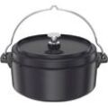 Grilltopf RÖSLE "Dutch-Oven Vario" Töpfe Gr. + Höhe 19 cm, schwarz Weitere Töpfe Ø 35 cm, 8,5 l