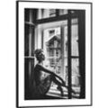 Reinders! Gerahmtes Bild ARTIFIC, Weiß - Schwarz - 30 x 40 cm - Ballerina