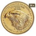 30 x 1/2 Unze Gold American Eagle 2024
