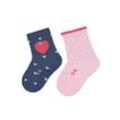 Sterntaler® ABS-Socken ABS-Söckchen Erdbeere + Blumen