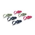 6 Outdoor-Clips - Dunkelblau