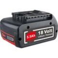 Pdstation - For Bosch BAT610G Battery 18V 5500mAh Li-ion Red&Black BSL1810 BAT610G BAT622 BAT609G BAT618G BAT619