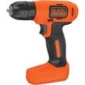 BLACK+DECKER Bohrschrauber Akku-Bohrschrauber BDCD8, 7,2Volt