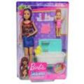 Barbie Anziehpuppe FXH05 Barbie Skipper Babysitter Spielset Wanne (3-tlg.