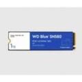Western Digital Blue™ SN580 1 TB Interne M.2 PCIe NVMe SSD 2280 PCIe NVMe 4.0 x4 Retail WDS100T3B0E