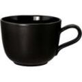 Seltmann Kaffeetasse LIBERTY VELVET BLACK, Schwarz - 260 ml - Porzellan