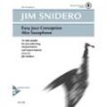 Easy Jazz Conception, Alto Sax, w. Audio-CD - Jim Snidero, Geheftet