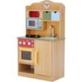 Teamson Kids Burlywood Kinder Holz Spielküchen Spielzeug & 5 Zubehörteile TD-11708A - Mehrfarben