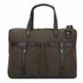 Harbour 2nd Cool Casual Aktentasche 41 cm Laptopfach olive-brown