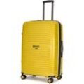 Stratic Reisekoffer Bright + Trolley 76 cm erweiterbar 4 Rollen 96 l - Gelb