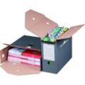 Smartbox Pro - 1760 x sbp-archivbox für hängemappen, 330x120x265mm, wiederverschließbar, anthrazit