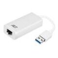 ACT USB Adapter AC4410 Weiß USB konform mit 10/100/1000 Mbps-Netzwerken