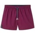 TOM TAILOR Herren Basic Badeshorts, rot, Gr. M