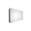 Spiegelschrank Riva, Beton-Nachbildung, inkl. LED-Beleuchtung