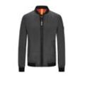 BOSS ORANGE Bomberjacke mit Crinkle-Effekt