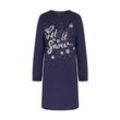 Triumph - Nachthemd - Blue light 40 - Winter Moments - Homewear für Frauen