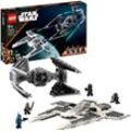 LEGO Konstruktionsspielzeug Star Wars Mandalorianischer Fang Fighter vs. TIE Interceptor