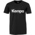 Kempa Promo T-Shirt Kinder schwarz 128