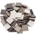 Ceraton-Mosaik grau-mix, 20 x 20 mm, 280 g