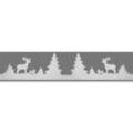 Weihnachtliche Fensterdeko "Winterwald", 7,5–20 cm hoch, 1,8 m lang