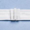 buttinette 3er-Faltenband, Breite: 2,6 cm, Länge: 10 m, Stoffverbrauch: 2,0:1