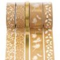 Deko-Tapes "Weihnachten", gold-weiß, 6–18 mm, 25 m