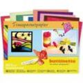 buttinette Transparentpapier, bunt, A4, 50 Blatt