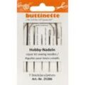 buttinette Hobby-Nadelset, Stärke: 1 - 2,1 mm, Länge: 4,5 - 9 cm, Inhalt: 7 Stück