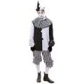 Harlekin-Kostüm "Black & White" für Herren