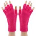 Strick-Handschuhe, pink