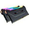 Corsair VENGEANCE® RGB PRO 16 GB (2 x 8 GB) DDR4 DRAM 3.600 MHz C18 PC-Arbeitsspeicher, schwarz