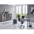BMG Möbel Aktenschrank Office Edition Mini Set 2 Büromöbel komplett Set für Arbeitszimmer und Homeoffice