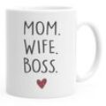 MoonWorks Tasse Kaffee-Tasse Mom Wife Boss Dad Husband Legend Geschenk Mama Papa Moonworks®